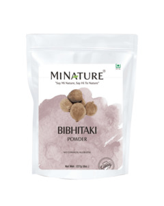 100% Natural Bibhitaki Powder 227g (Baheda)