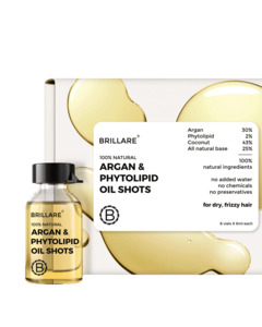 Hair Oil: Argan & Phytolipid Oil Shots For Dry, Frizzy Hair