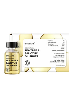 Hair Oil: Tea Tree & Salicylic Oil Shots For Dandruff Control