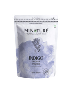Natures Hair Support: Organic Indigo Powder 227 g - USDA Certified
