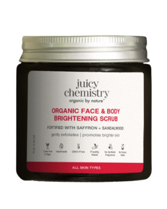 Face Wash Scrub: Saffron, Rose and Sandalwood Face Scrub