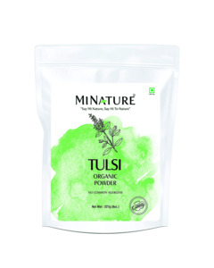 Acidity Indigestion: Organic Holy Basil Powder 227g - USDA Certified (Tulsi)