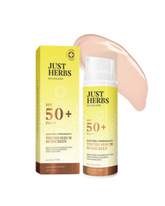 Sunburn Protection: Tinted Serum Sunscreen with SPF 50+ PA+++