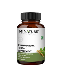 Capsules: Ashwagandha + L-Theanine Capsules 500mg