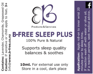 Products: B-FREE SLEEP PLUS B-free