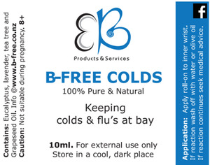 Products: B-FREE COLDS B-free