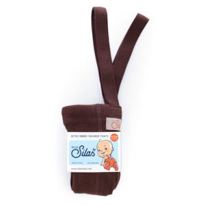 Baby Threads: Chocolate Retro Tights With Braces