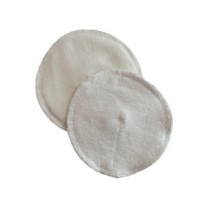 Breast Feeding: Bamboo & Cotton Contoured Reusable Breast Pads