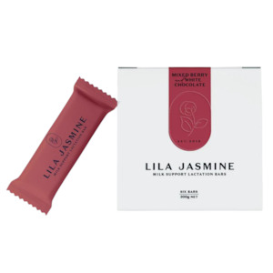 Breast Feeding: Berry + White Chocolate Lactation Bars