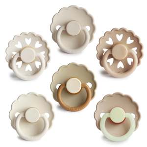 Cinnamon Charm FRIGG 6-Pack Pacifiers