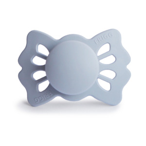 Pacifiers: Powder Blue Lucky Symmetrical Silicone Pacifier