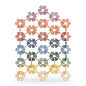 Mushie: HEX Connect Building Toy Set