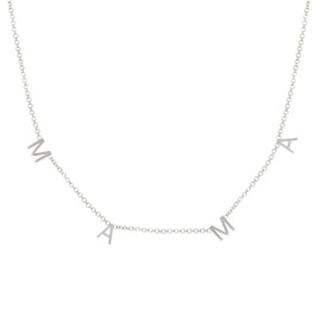 Silver Mama Necklace