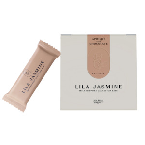 Lila Jasmine: Apricot + Chocolate Lactation Bars
