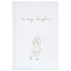 Ivory Illustrated To My Daughter – Childhood & Baby Journal