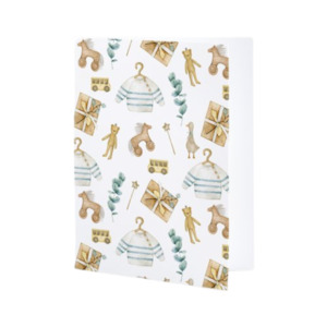 New Baby Cards: Boys Crew Greeting Card