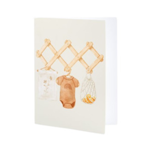 Rainbow Onesie Greeting Card