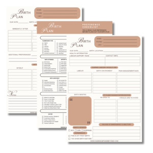 Birth Plan - Free Download
