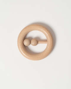 Care And Feed: Natural Wood Teether Ring