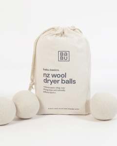 Gift: NZ Wool Dryer Balls (6 Pack)