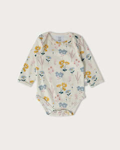 Long Sleeve Bodysuit - Meadow