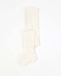 Sale: Merino Tights - Vanilla
