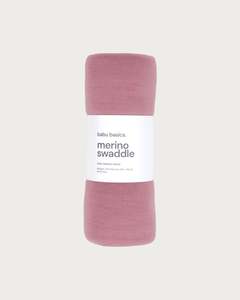 Merino Swaddle Wrap - Blossom