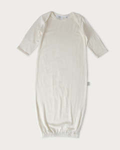 Bundlers: Merino Bundler Nightgown - Cream