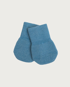Merino: Merino Terry Mittens - River