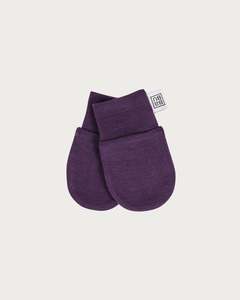 Merino: Merino Mittens - Plum