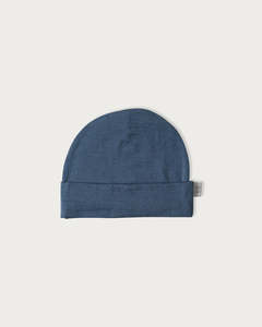 Merino: Merino Beanie - Denim