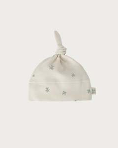 Knotted Beanie - Sage Star