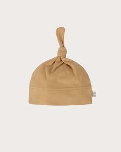 Siblings Knotted Beanie: Knotted Beanie - Marigold