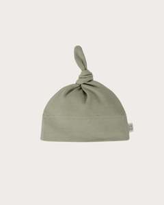 Siblings Knotted Beanie: Knotted Beanie - Sage