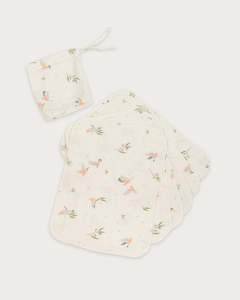 Muslin Wash Cloths (6 Pack) - Galah