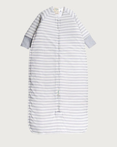 Duvet Sleep Sack with Sleeves - Pebble Stripe