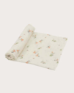 Accessories: Muslin Swaddle Wrap - Galah