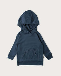 Siblings Merino Hoodie: Merino Hoodie - Denim