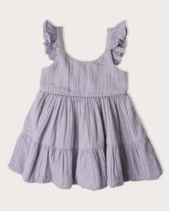 Muslin Mia Dress - Mixed Berry