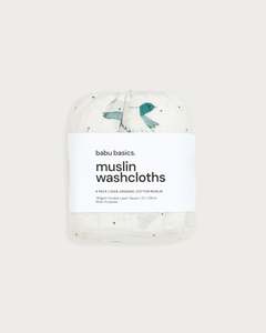 Muslin Wash Cloths (6 Pack) - Kereru