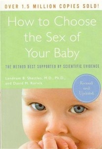 Products: How to Choose the Sex of Your Baby - L.B. Shettles David Rorvik