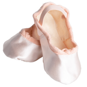 Pink satin ballet shoes for kids babyballet New Zealand