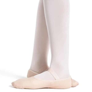 Capezio Lily Full Leather Childs Ballet Shoes for Kids