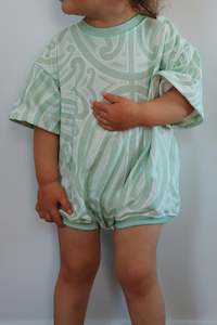 Newest Collection: Oversized Sage romper