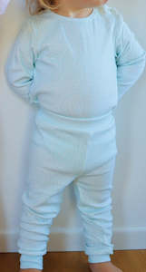 Sale 1: Baby Blue Ribbed Set
