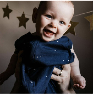 Woolbabe Merino/Organic Cotton Summer Sleeping Bag - Baby Bliss