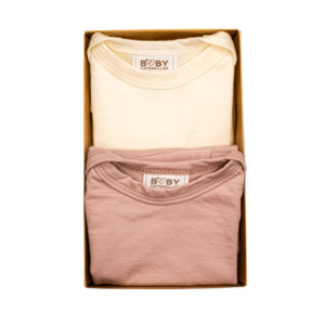 Merino Long - Sleeve Bodysuit 2 Pack