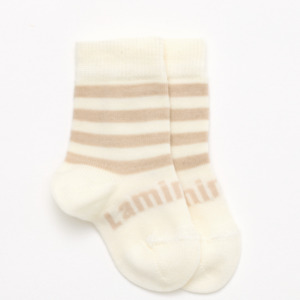 All: Merino Lamington Crew Socks - Squirrel
