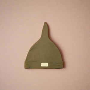 Merino Beanie - Olive Green