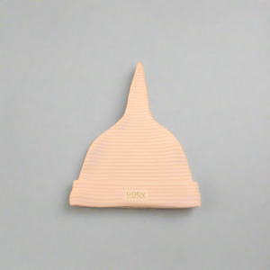 All: Merino Beanie - Pink Stripes